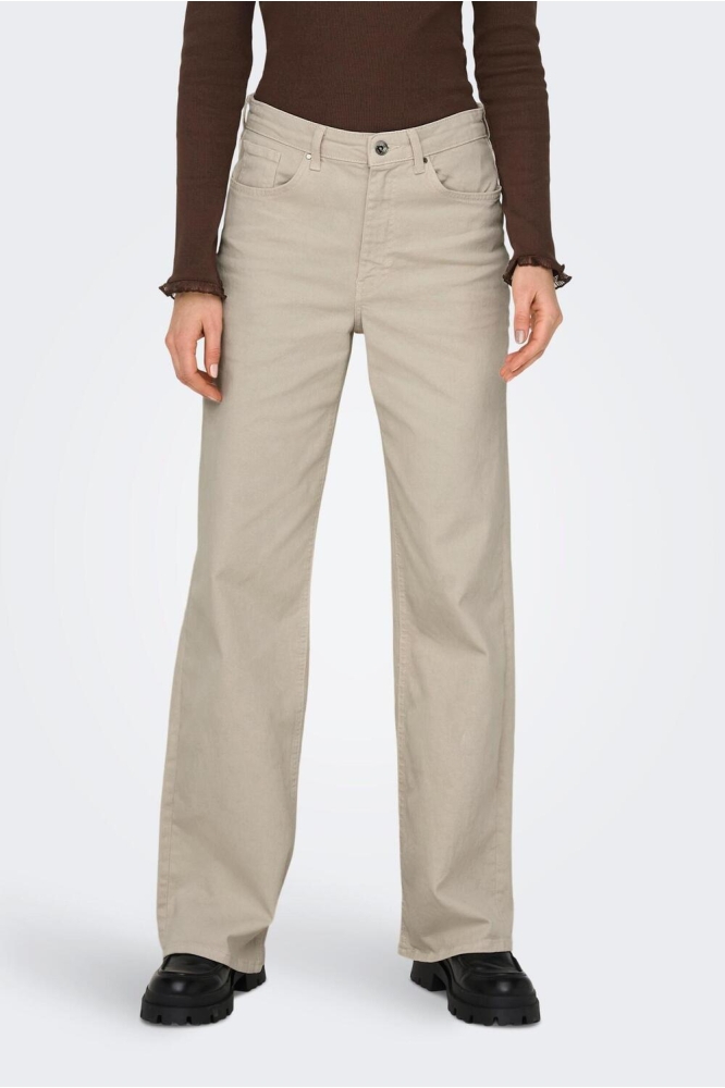 ONLJUICY HW WIDE LEG DNM REA NOOS 15288219 ECRU